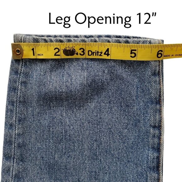 Pistola Distressed Button Fly Blue Jeans High Rise Slim Size 28 - Picture 16 of 16